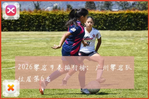 2026攀岩节奏排行榜：广州攀岩队位居第6名